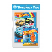 Hot Wheels สมุดภาพระบายสีและกิจกรรมเสริมทักษะ FULL THROTTLE + รถแข่ง
